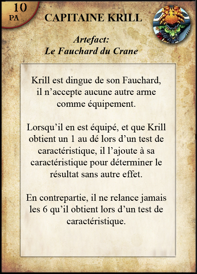 Fauchard du Crâne